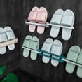 thumbnail image 4 of OULII 3Ud Rack Para Colgar Slippers Con Adhesivo Sin Taladro Para En Colores Variados, 4 of 8