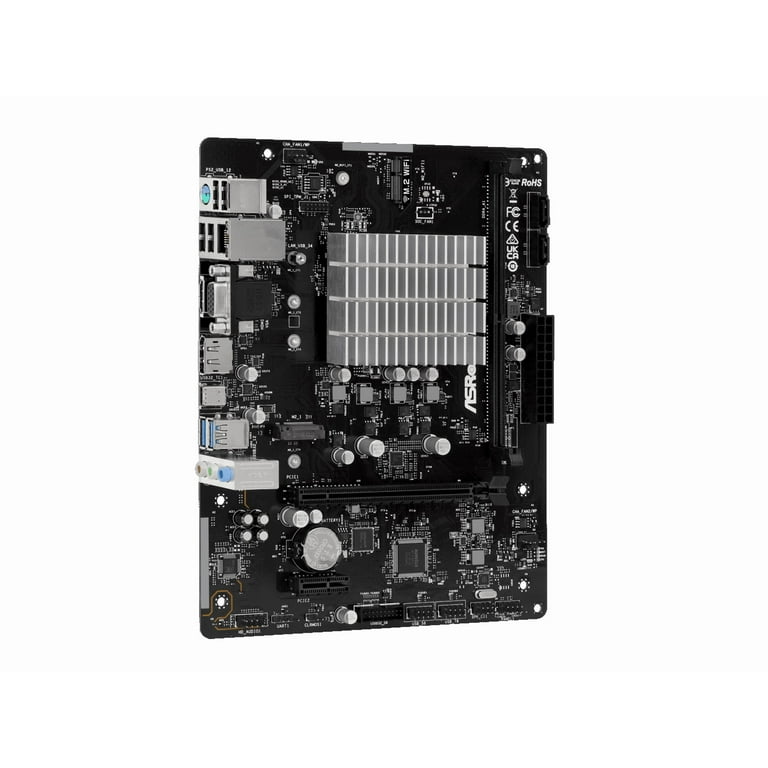 ASRock N100M Micro ATX (280) Motherboards - Intel, 1 DDR4 DIMM, 2