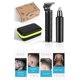 thumbnail image 4 of Electric hair clipper nose hair trimmer two-in-one set shaving shaving oil head carving nose hair trimmer 3 limit combs black, 4 of 4