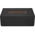 thumbnail image 5 of Real Flame Aegean 42" Rectangle Steel Propane or Natural Gas Fire Pit Table in Black, 5 of 9