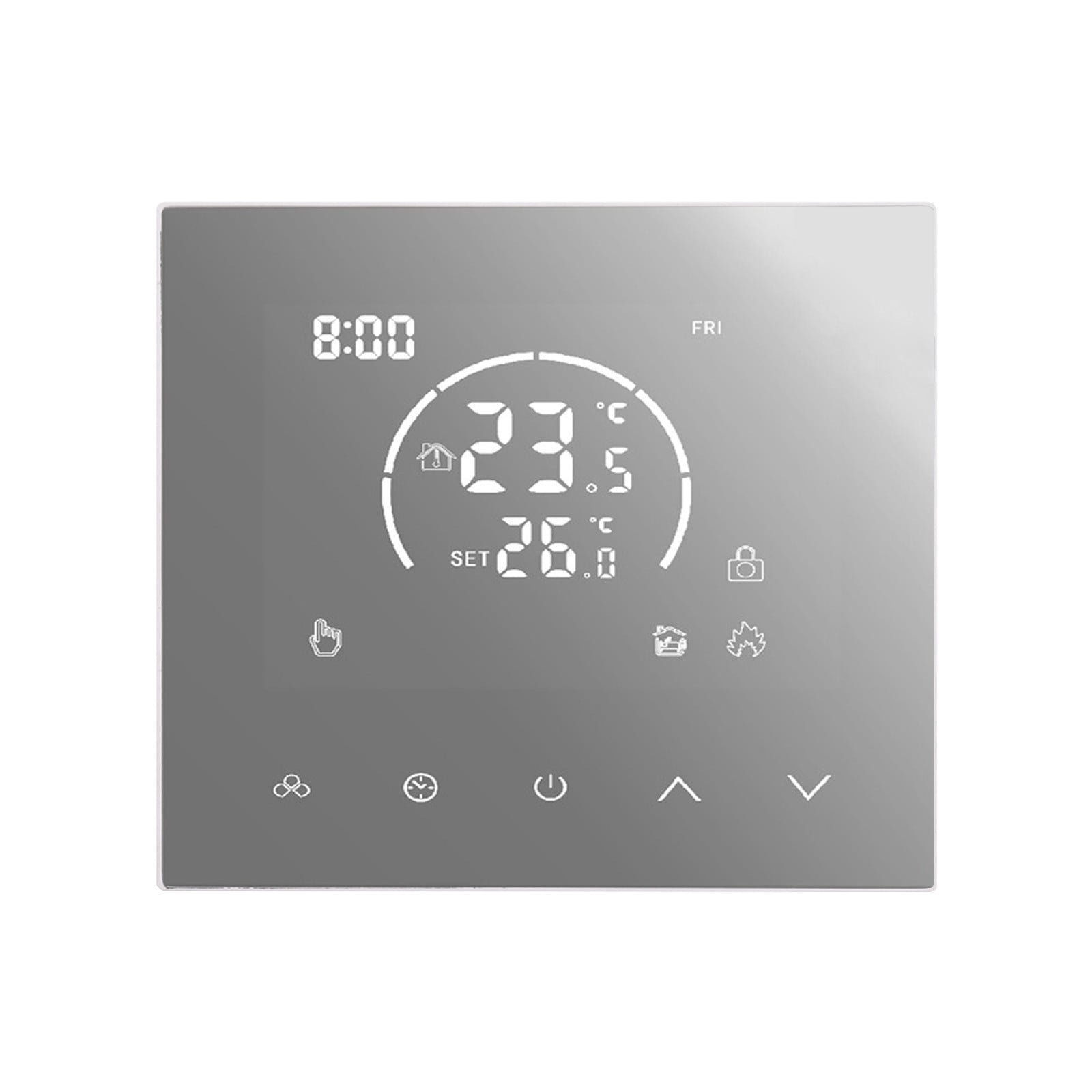 Electric Floor Heating Programmable Control Panel with Safety Features