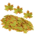 thumbnail image 3 of 100Pcs Artificial Maple Leaves Decor Bag Artificial Maple Leaf Thanksgiving Autumn Furnishings Floral Arranging, 3 of 8