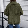 thumbnail image 5 of Vedolay Womens Fashion Long Sleeve Button Down Solid Blazer Jackets Army Green,S, 5 of 5