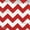 Red, variant on Chevron 1" Red and White Poly Cotton 60 Inch Wide Fabric By the Yard