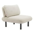 thumbnail image 6 of Aperto Accent Chair Beige Accent Chair, Modern Style, Removable and washable cushion cover, Aluminum, Outdoor Living, 6 of 10