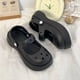 thumbnail image 2 of Mo Dou-Sandalias de EVA para mujer, zapatos Mary Jane para niña, zapatillas de moda para exteriores, zapatillas antideslizantes para el hogar, Chanclas de playa frescas QYM unisex, 2 of 2