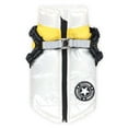 thumbnail image 4 of BadPiggies Waterproof Cold-proof Dog Coat Vest Reflective Pet Jacket Winter Warm Clothes for Small Medium Dogs (L, White), 4 of 9