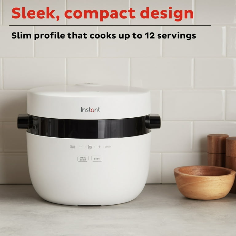 Reviews for Instant Pot 20-Cup White Electric Multi-Grain Rice Cooker and  Slow Cooker
