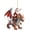 C, variant on Taicans Santa Claus Riding Dinosaur Acrylic Christmas Ornament,Christmas Tree Ornaments Hanging Decor for Christmas Tree Decoration Party Supplies,Holiday Gift,3.1in