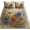 Fold Hem 55x60, variant on Lotusprint LLC 2D Print Personalized Whimsical Bird Quilt Bedding Set 55x60, Cute Colorful Bird Quilted Bedspread