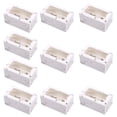 thumbnail image 2 of 10pcs Marbling Cupcake Boxes with Inserts Windowed Muffin Holder Dessert Containers (2 Cavities), 2 of 7