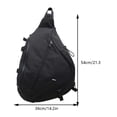 thumbnail image 3 of Mochila informal unisex con correa ajustable, mochila de viaje multifuncional para senderismo, 3 of 7