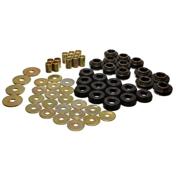 Energy Suspension Buick Riviera Body Mounts - Black Fits select: 1970 BUICK ELECTRA, 1970 BUICK LESABRE