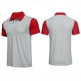 thumbnail image 2 of Inglocry Men's Polo Shirts Short Sleeve Golf Quick Dry Collared Moisture Wicking Athletic Performance Polo Shirt 2026 Dark Gray 2XL, 2 of 8