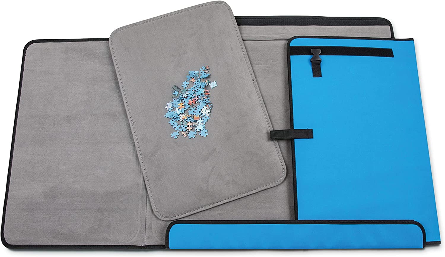 Jumbl 1000 Piece Puzzle Board, Portable Wooden Jigsaw Puzzle Mat