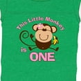thumbnail image 4 of Inktastic Little Monkey Girl 1st Birthday Girls Baby Bodysuit, 4 of 5