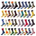 thumbnail image 2 of Calcetines de algodón de tendencia urbana europea y americana de otoño e invierno para hombre Calcetines transfronterizos para mujer, 2 of 5