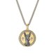 thumbnail image 2 of Archangel Michael Gabriel Raphael Haniel Round Pendant Necklace Vintage Stainless Steel Men Pendants Jewelry Fashion Accessories, 2 of 4
