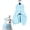 Blue, variant on Quick Drying Dog Bathrobe, Dog Bath Robe, Super Absorbent Quick-Dry Pet Towel with Hood, Ultra-Soft Dog Drying Coat for Small Medium Large Dogs & Cats (Pink, Small)