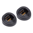 thumbnail image 1 of 2PCS Two Way Radio Battery Charger with LED Indicators, Overcharge Protecting for GP328 GP388 HT750 HT1250, MTX950 PRO5350, Radio Battery Charging Dock, 1 of 7