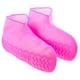 thumbnail image 1 of 1 funda de silicona para zapatos, resistente al desgaste, impermeable, antideslizante, para acampar y andar en bicicleta (rosa, talla S), 1 of 8