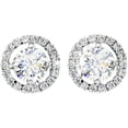thumbnail image 1 of HUGFEGWE Boucles d'Oreilles Créoles Pendantes et Pendantes, Boucles d'Oreilles Clous Mode Femmes Luxe Alliage Rond Strass Incrustés Cadeau d'Anniversaire pour Femmes Adolescentes Filles Anniversaire Noël Amies Cadeau CJB91-134784, 1 of 9