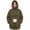 Brown, variant on Stralyhd Zipper Cat Dog Pouch Hoodie for Women Cozy Soft Sweatshirt with Pet Pocket Fleece Pet Care Hoodie Long Sleeve Pet Carrier Pullover Brown M