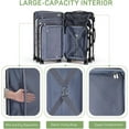 thumbnail image 5 of Blorly Carry on Luggage, 20" Lightweight Hardside Suitcase with TSA Lock, Spinner Wheels, Hard Shell, White, 5 of 8