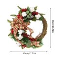 Christmas Ornament Wreath Outdoor Wreath Lights Christmas Door Wreath