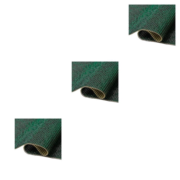 Wosthever Cinta de diamantes de imitación de cristal, pegatina de malla de taladro de cristal, práctico con aspecto brillante, cinta de verde oscuro 6 cinta de doble cara 3piezas