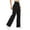 Black, variant on Women's Chic High Waist Straight Leg Jeans, Classic Denim Trousers with Comfort Stretch & Tailored Fit,Black L