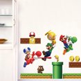 thumbnail image 4 of Pegatina de pared 3D, pegatina de pared de Super Bros, calcomanías de vinilo removibles, decoración artística para guardería, decoración artística para guardería, decoración para el hogar y la habita, 4 of 4