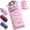Pink, variant on Sleeping Bag - 50-77? 3-  Sleeping Bag for Boys & Girls, Lightweight 2.2 lbs Camping Gear with Compression Bag Ideal for Camping, Hiking, Indoor