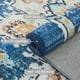 thumbnail image 3 of Alfombra Redonda Fácil de Llevar 152 cm Lavable Antideslizante Vintage, 3 of 8