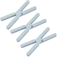 thumbnail image 1 of Paquete de 3 salvamanteles de silicona plegables gruesos antideslizantes, almohadilla caliente con diseño cruzado plegable que ahorra mucho espacio, 1 of 5