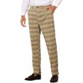 thumbnail image 4 of Lars Amadeus Plaid Casual Pants for Men's Slim Fit Tapered Checked Trouser, 4 of 5
