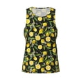 thumbnail image 5 of Sigee Lemon Fruits Flowers Leaves for Men's Workout Tank Top, Athletic Gym Sleeveless Shirt - Quick Dry, Lightweight, Breathable X-Large, 5 of 9