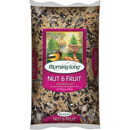 Global Harvest Foods Morning Song Nut & Fruit Blend Wild Bird Seed - Pack of 8