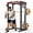 Red, variant on Memoryfield Power Cage with Cable Crossover System, 2000 lbs Capacity Power Rack with LAT Pulldown, Multi-Function Workout Cage with Pulley System for Strength Training, Red