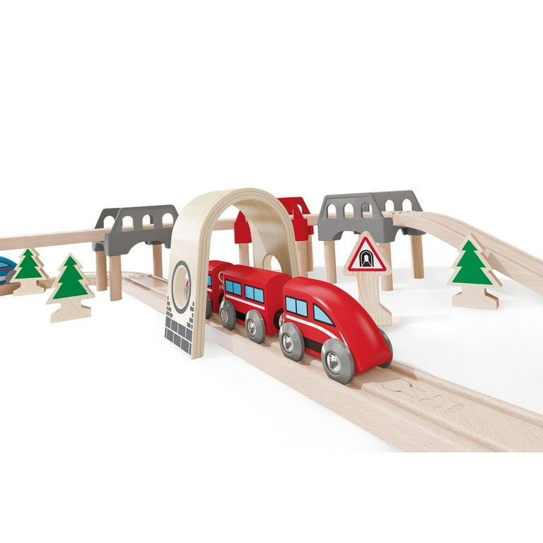 HAPE High & Low Railway Set