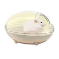 thumbnail image 6 of Pet Hamster Transparent Bathroom Splashproof Bath Sand Room House Pet Accessories For Chinchilla Hamster Golden Bear, 6 of 9