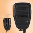 thumbnail image 2 of Shoulder Mic, Convenient Plastic Portable 2Pin  Talkie Speakers Handheld With Clip For  UV5R/888S, 2 of 8