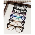 thumbnail image 4 of Cat Eye Reading Glasses for Women Blue Light Blocking Readers PC Frame Comfort Fit Magnification 1.0x, black, 4 of 8