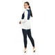 thumbnail image 3 of Camisa con chaleco Roman Fashion /Juvenil, 5119 (Blanco) blanco G, 3 of 5