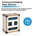 thumbnail image 6 of NETAJE Metal Tool Chest,2 in 1 Steel Rolling Tool Box & Cabinet On Wheels for Garage,Detachable Top Tool Box and Lockable Wheels Metal Tool Cart for Garage,5-Drawer, 6 of 7