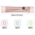 thumbnail image 3 of Hearth & Gear USB Rechargeable Wearable Heating Scarf For Winter Neck Warmer With Adjustable Temperature Fast Warmth Technology Workout Stuff for Men Microwave Heating Pad for Desk Cycle 2 under Desk, 3 of 7