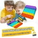 thumbnail image 3 of Juguete sensorial de burbujas para empujar, un lado ruidoso y otro silencioso para reventar, para autismo, necesidades especiales, juguete de silicona para aliviar el estrés., 3 of 5