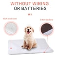 thumbnail image 3 of HOMEIORA 1 Pack Self Heating Cat Pad / Self-Warming Cat Dog Bed / Thermal Cat Mat for Outdoor and Indoor Pets, 24" x 18", White, 3 of 7
