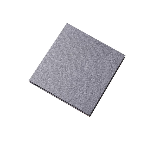 Yuarrent Álbum de recortes autoadhesivo de lino de 16 pulgadas, álbum de fotos DIY, libro de recuerdos hecho a mano de gran capacidad familiar Retro Kits de decoración para fiestas Numero 3 Yuarrent HA024477-03
