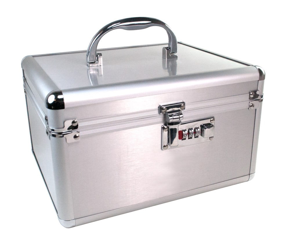 GMS Medication and Security Lock Box with New and Improved Metal Locks